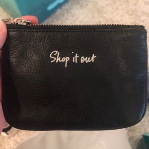 Rebecca Minkoff coin purse with key ring